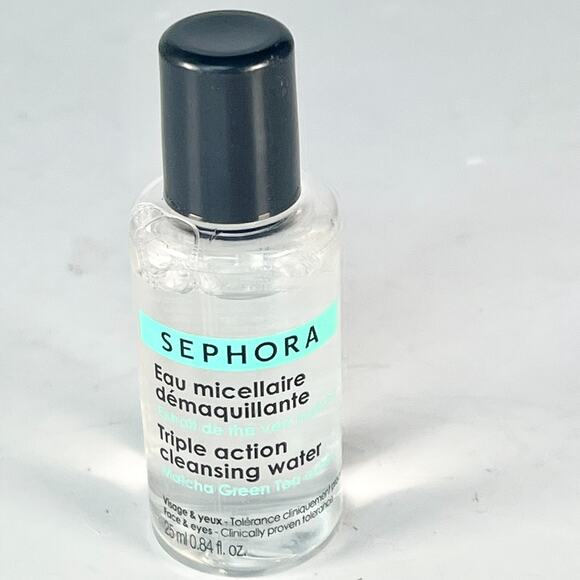 Sephora Other - Sephora Triple Action Cleansing Water Matcha Green Tea Travel .84 fl oz 25ml New